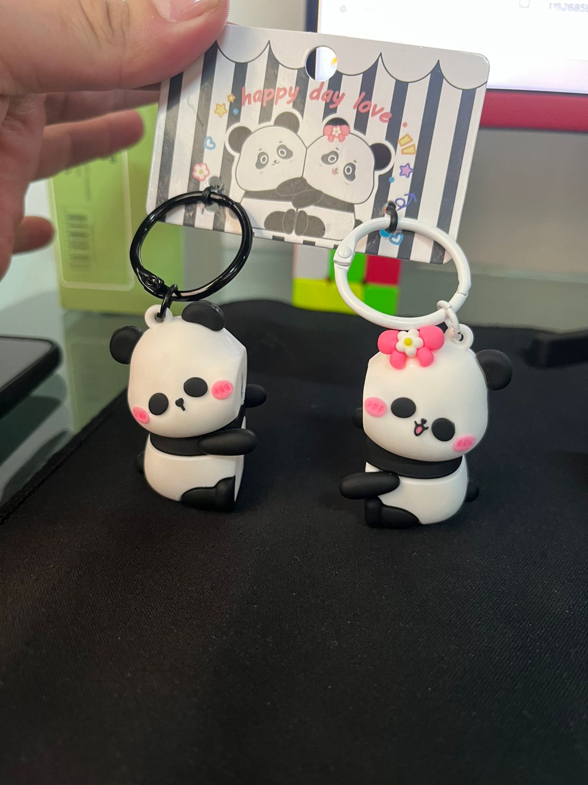 LLAVERO PANDA PARA PAREJA